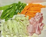 サリ麺であんかけ焼きそば作り方1写真