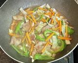 サリ麺であんかけ焼きそば作り方9写真