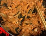 簡単で味わい深い☆鯖水煮缶ケチャップ炒め作り方7写真