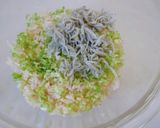 レンジで簡単時短！ねぎたらこチャーハン作り方2写真