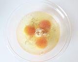 皆大好き【カニカマ卵の白だし炒飯】作り方1写真