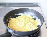 皆大好き【カニカマ卵の白だし炒飯】作り方2写真