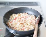 皆大好き【カニカマ卵の白だし炒飯】作り方5写真