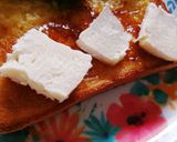 食ぱんレシピ！カマンベールマーマレード作り方1写真