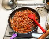 自家製ミートソースパスタ作り方6写真