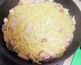 お手軽★ワンパンカルボナーラ作り方5写真