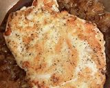 鶏むね肉のステーキ★にんにく玉ねぎタレ作り方6写真