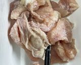 鶏胸肉のみぞれ煮作り方1写真