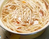 にんじんともやしと豆腐のお味噌汁作り方2写真