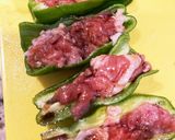 ピーマン肉詰め　ひき肉なしで時短すぎ作り方1写真