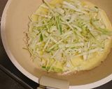 ちくわとキャベツの芯de-お好み焼風作り方5写真
