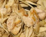 鶏肉とまいたけの豆腐クリームグラタン作り方5写真