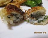太刀魚の三枚おろしに大葉を巻いたフライ!作り方3写真