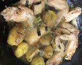 鶏手羽先と栗の八角煮作り方6写真