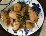 鶏手羽先と栗の八角煮作り方7写真