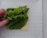 低糖質。ライスペーパーわんぱくサンド作り方5写真