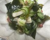 ♡わかめときゅうりとタコの酢の物♡作り方3写真