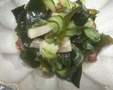 ♡わかめときゅうりとタコの酢の物♡作り方3写真