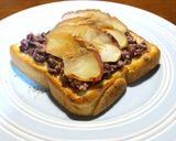 焼きりんご（果物）＆発酵あんこトースト　作り方4写真