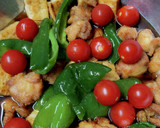 ☆鶏ももと厚揚げと野菜の揚げびたし☆作り方5写真