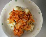 厚揚げのキムチーズ焼き作り方2写真