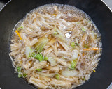 豚肉と白菜とえのき茸のあんかけ煮作り方6写真