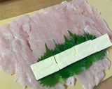 鶏むね肉の大葉チーズ巻き作り方3写真