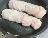 鶏むね肉の大葉チーズ巻き作り方7写真