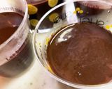 濃厚ビターチョコぷりん　むっちりもっちり作り方5写真