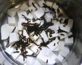 簡単！豆腐と塩昆布のお味噌汁作り方2写真