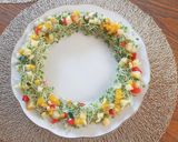 彩り豊かなオムレツサラダ作り方5写真
