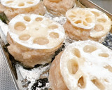 れんこんのはさみ焼き作り方4写真