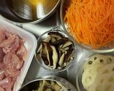 鶏ごぼうおこわ作り方2写真