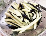 簡単！夏に食べたいナス炒り(大葉入り)作り方4写真