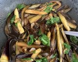 簡単！夏に食べたいナス炒り(大葉入り)作り方9写真