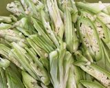 オクラの常備菜作り方1写真