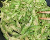 オクラの常備菜作り方2写真