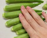 万能 常備菜 オクラの白だし漬け作り方2写真