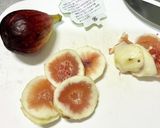いちじくのカナッペ　生ハム＆チーズのせ作り方1写真
