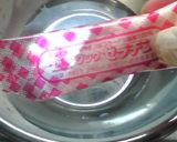 グレープフルーツのゼリーとチョコアイス作り方1写真