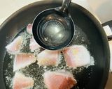 釣って来た甘鯛の松笠揚げ作り方9写真
