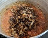 秋の味覚　きのこのクリームパスタ作り方8写真