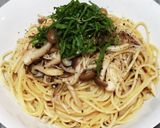 超簡単！白だしで作る和風きのこパスタ！作り方7写真