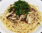 超簡単！白だしで作る和風きのこパスタ！作り方7写真