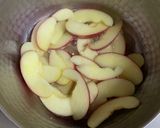 紅玉りんごの薄切りコンポート♪作り方2写真
