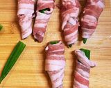 豚バラとオクラの甘辛照り焼き作り方3写真