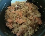 塩鮭で簡単！バター醤油の炊き込みご飯作り方3写真