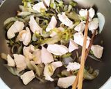 鶏むね肉と ピーマン 玉ねぎ 生姜炒め✿作り方5写真