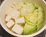 つくねの茹で汁deちょい鍋風作り方5写真