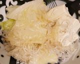 つくねの茹で汁deちょい鍋風作り方7写真